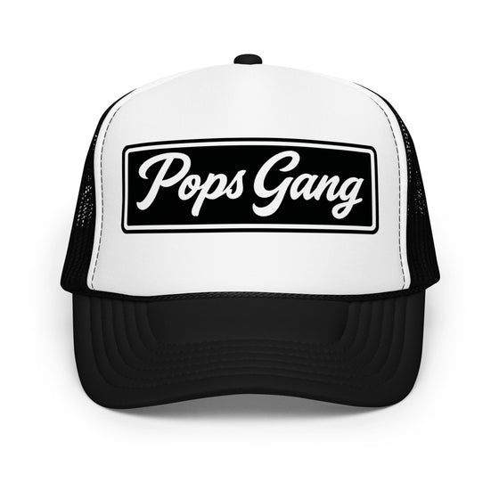 Pops Gang Foam Trucker Hat – OG Logo | Snapback Vibes